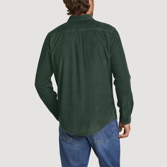Eddie Bauer Men's Corduroy Long-Sleeve Shirt - Picture 5 of 6